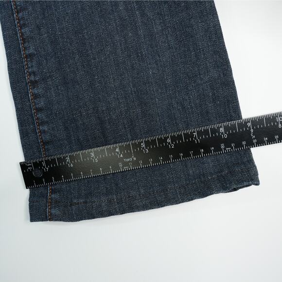 Salt Works Jeans Womens 31x28 Hemmed Broadway Bootcut Stretch Mid Rise Denim - Picture 9 of 10